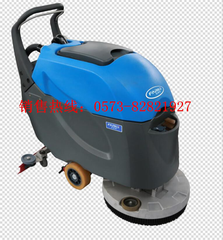 工業(yè)生產(chǎn)車間手推式洗地機 FL-50D手推式全自動洗地機