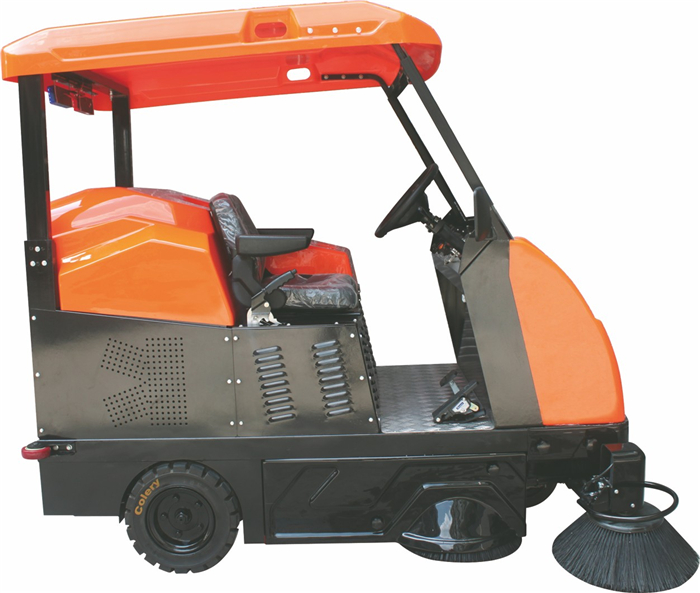 電動(dòng)掃地車 OS-V6吸塵灑水式掃地車